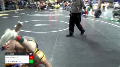 100 lbs Quarterfinal - Grayson Hostetter, Oxford vs Olympic Serrao, Fox Chapel