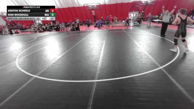 USA Junior Boys - 132 lbs Cons. Round 3 - Ivan Woodhull, Wisconsin vs Ashton Scheele, Askren Wrestling Academy