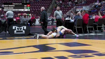 160 lbs Consi 4 - Nicky Negron, Bishop McDevitt vs Ewan Olson, Derry Area