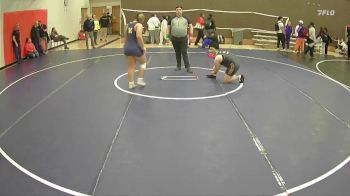 190 lbs 5th Place Match - Paige Baker, Willamina vs Nevaeh Thomas, Kelso