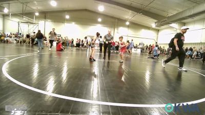 64 lbs Quarterfinal - Everett Luxton, Raw Wrestling Club vs Kaiden Candy, Sperry Wrestling Club