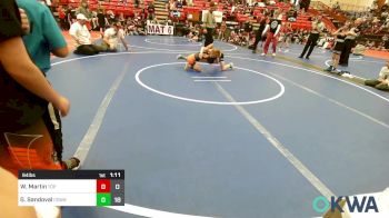 64 lbs Rr Rnd 3 - Wesley Martin, Top Guns vs Graham Sandoval, Cowboy Elite