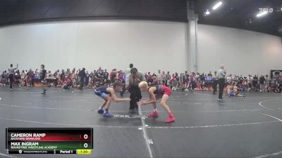 75 lbs Quarterfinal - Cameron Ramp, Backyard Brawlers vs Max Ingram, Roundtree Wrestling Academy