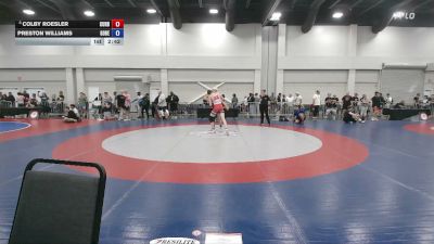 132 lbs Champ. Rd Of 16 - Colby Roesler, Curby vs Preston Williams, Golden Bears