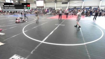 95 lbs Round Of 16 - Decklaynd Gonzales, AZ Tilters vs Cooper Murray, Grindhouse WC