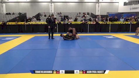 Terrance William Karanikas vs Jason O'neal Hackett 2024 World IBJJF Jiu-Jitsu No-Gi Championship