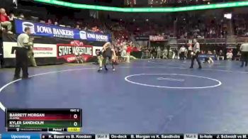 2A-126 lbs Cons. Round 4 - Barrett Morgan, Algona vs Kyler Sandholm, Red Oak