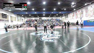 190 Boys Cons. Round 3 - Caiden Sarff, El Capitan vs Hayden Looper, Palo Verde Valley