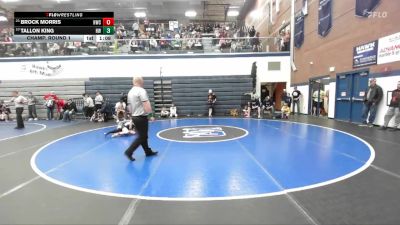 84 lbs Champ. Round 1 - Brock Morris, Hawk Wrestling Club vs Tallon King, Husky Wrestling