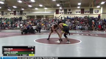 152 lbs Round 1 - Max Miles, Fennimore vs Ahmad Almasiri, Tinley Park (Andrew)