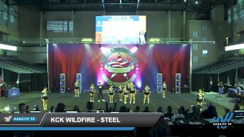 KCK Wildfire - Steel [2023 L4 Senior Coed Day 1] 2023 The American Heartland Sioux City Nationals