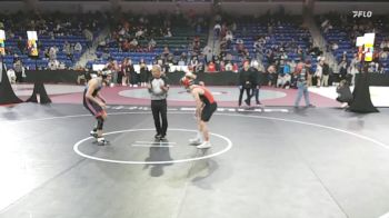 120 lbs Round Of 32 - Kaiden Cook, Cranston West vs Jake Murray, Saugus/Peabody