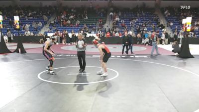 120 lbs Round Of 32 - Kaiden Cook, Cranston West vs Jake Murray, Saugus/Peabody