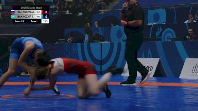 46 kg Final 3-5 - Alina Baranova, Russia vs Inzhu Bakkozha, Kazakhstan