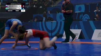 46 kg Final 3-5 - Alina Baranova, Russia vs Inzhu Bakkozha, Kazakhstan