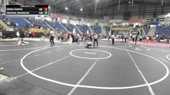 144 lbs Round Of 16 - Diego Garcia, New Mexico Bad Boyz vs Michael Banuelos, Pueblo East