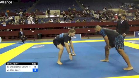 Shane Christopher Lowman vs Jerhett Allen Lee 2024 Pan IBJJF Jiu-Jitsu No-Gi Championship