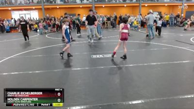 75 lbs Cons. Round 2 - Holden Carpenter, Legacy Elite Wrestling vs Charlie Eichelberger, Ninety Six Wrestling