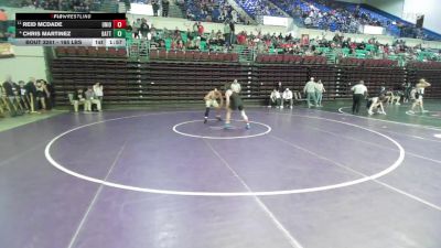 165 lbs Consi Of 8 #2 - Reid McDade, Union County vs Chris Martinez, Battery Creek