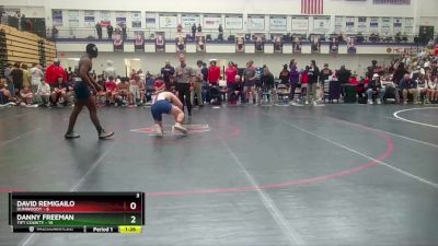 175 lbs 2nd Wrestleback (16 Team) - Danny Freeman, Tift County vs David Remigailo, Dunwoody