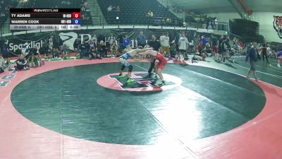 145 lbs Ty Adams, Idaho HS Boys vs Warren Cook, Oregon 1 HS Boys
