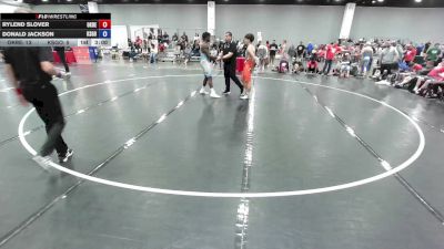 157 lbs Rylend Slover, Oklahoma Red vs Donald Jackson, Team Kansas Gold
