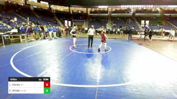 120 lbs Consi Of 16 #2 - Landen Haney, Whittier vs Caleb Wilder, Hollis Brookline