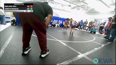 Rr Rnd 1 - Emalaina Hall, Lexington Wrestling Club vs Jazzlyn Douglas, Clinton Youth Wrestling