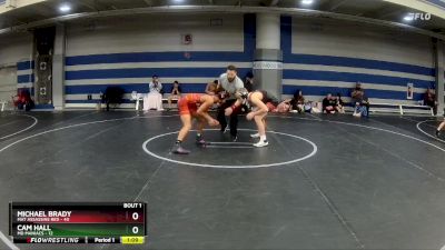 120 lbs Finals (2 Team) - Cam Hall, MD Maniacs vs Michael Brady, Mat Assassins Red