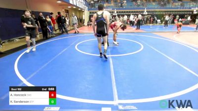 119 lbs Consi Of 4 - Brice Goforth, Heat vs Peyton Nicklos, Dark Cloud Wrestling Club