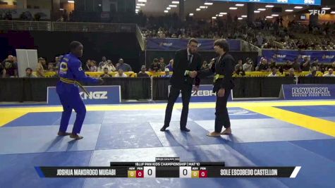 Joshua Makorogo Mugabi vs Sole Escobedo Castellon 2026 Pan Kids Jiu-Jitsu IBJJF Championship
