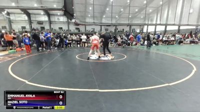 120 lbs Champ. Round 2 - Emmanuel Ayala, WA vs Haziel Soto, WA