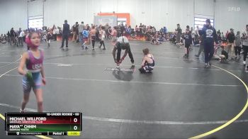 60 lbs Quarterfinal - Maya** Chhim, Dorman Youth vs Michael Willford, Grizzlies Wrestling Club