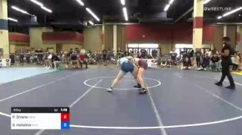 65 kg Consi Of 16 #2 - Presley Givens, Arkansas vs Sofia Holodick, Wyoming Seminary Wrestling Club