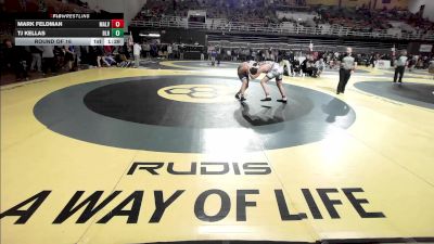 215 lbs Round Of 16 - Mark Feldman, Malvern vs Tj Kellas, Blair Academy