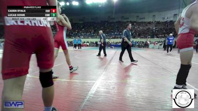 105 lbs Round Of 16 - Ben Armstrong, Collinsville Junior High vs Owen Oleson, Checotah Matcats