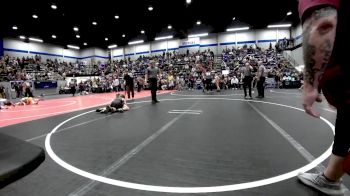 76 lbs Round Of 16 - Waylon Buckner, El Reno Wrestling Club vs Easton Brown, Blackwell Wrestling Club