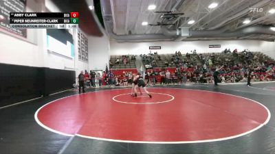 145 lbs Consolation Bracket - Abby Clark, Discovery Canyon vs Piper Neunreiter-Clark, Discovery Canyon