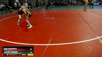 115 lbs Cons. Semi - Axel Posterick, Little Falls vs Carter Ahrendt, UNC (United North Central)