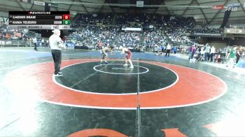 Boys 4A 138 lbs Cons. Round 2 - Caeden Beam, South Kitsap vs Kama Teijeiro, Union