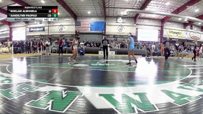 140 lbs 1st Place Match - Sandilynn Paopao, Centennial vs Noelani Almogela, Desert Oasis