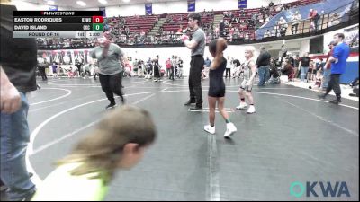 52 lbs Round Of 16 - Easton Rodriques, D3 Wrestling Cluib vs David Island, OKC Saints Wrestling