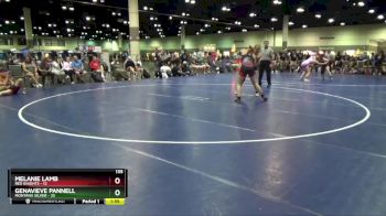 135 lbs Round 2 (8 Team) - Melanie Lamb, Red Knights vs Genavieve Pannell, Montana Silver