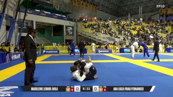 Ana Luiza Frias Fernandes vs Madeleine Lenore Avila 2026 World Jiu-Jitsu IBJJF Championship