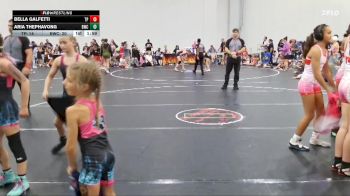 92 lbs Round 2 (10 Team) - Aria Thephavong, Blackman WC vs Bella Galfetti, Team Palmetto