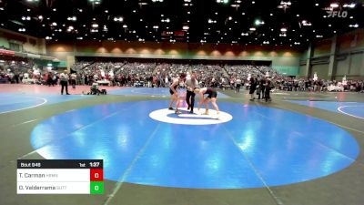 157 lbs Round Of 32 - Ty Carman, Herriman vs Damion Valderrama, Sutter Union High School