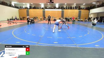 138 lbs Semifinal - Anthony Swanson, Troup Wrestling vs Owen Martz, Georgia