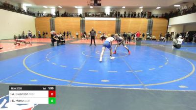 138 lbs Semifinal - Anthony Swanson, Troup Wrestling vs Owen Martz, Georgia