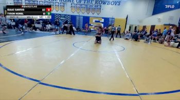 132 lbs Quarters & Wb (16 Team) - Tyson Horel, Westside Wrestling vs Isaac Santos, The Outsiders