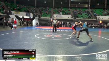 1A-4A 165 Cons. Round 3 - Samaj Mack, Childersburg vs Temple Flowers, New Hope HS